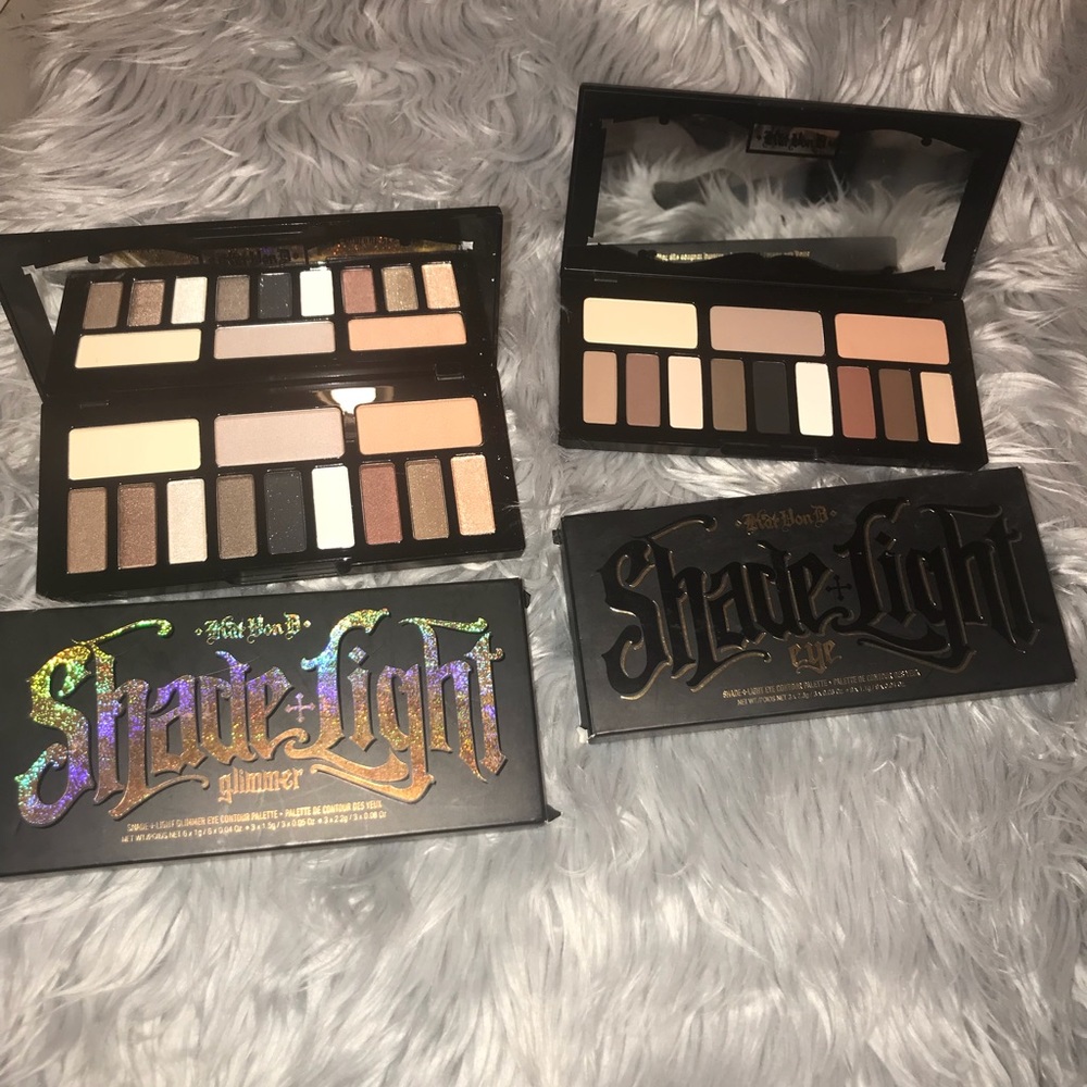 Shade and light Glimmer and Matte Eye palette